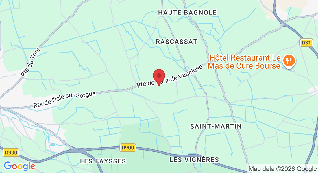 1751 Rte de Font de Vaucluse, 84250 Le Thor, France