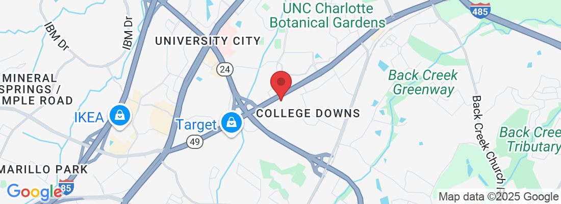 8650 University City Blvd, Charlotte, NC 28213, USA
