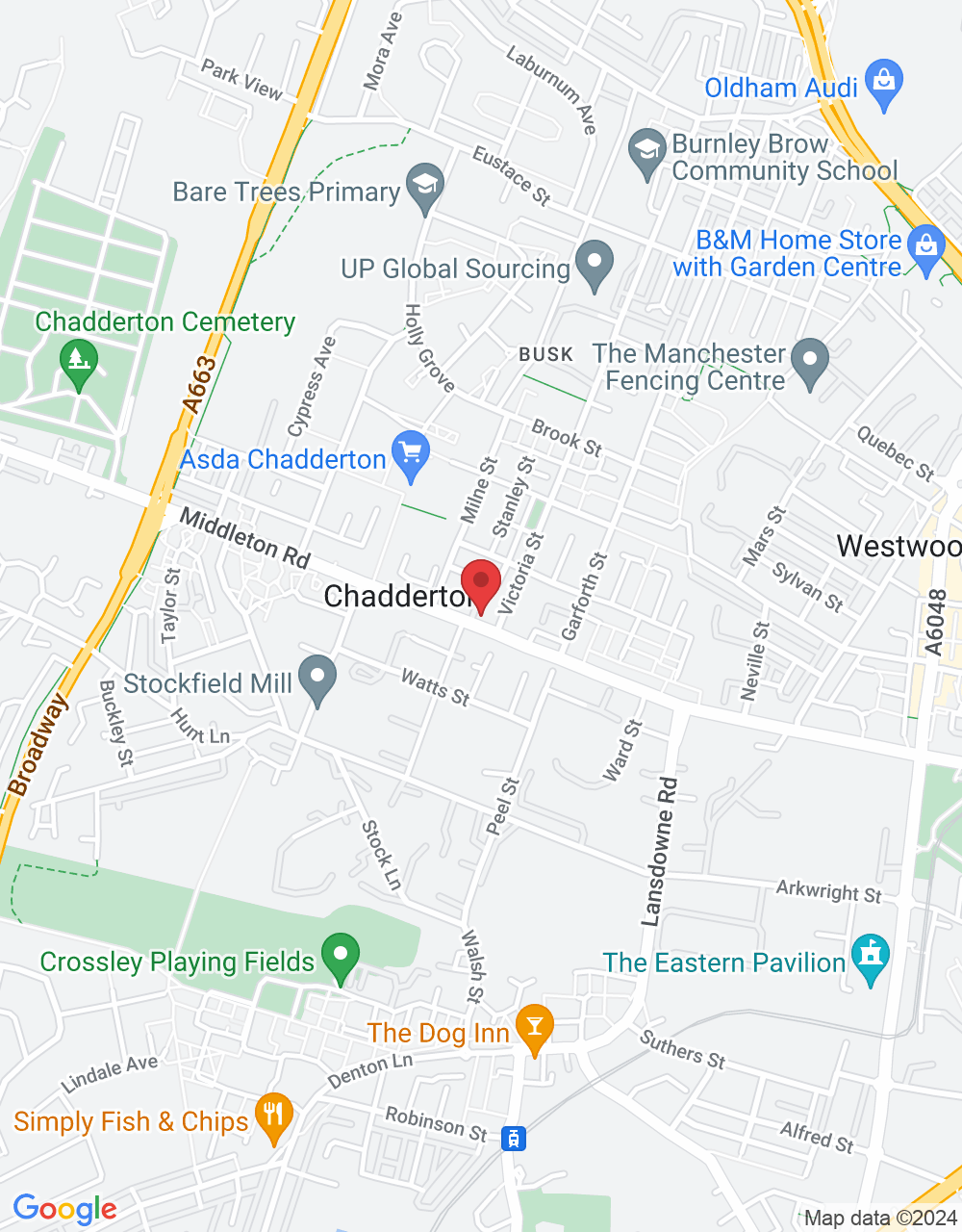 Middleton Rd, Chadderton, Oldham OL9 6JN, UK