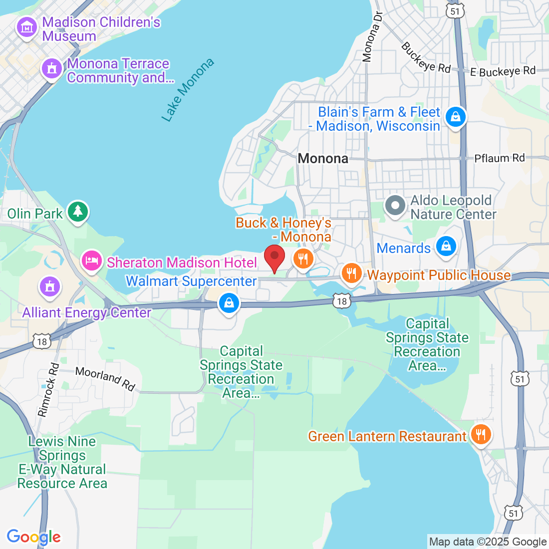 1574 W Broadway, Monona, WI 53713, USA