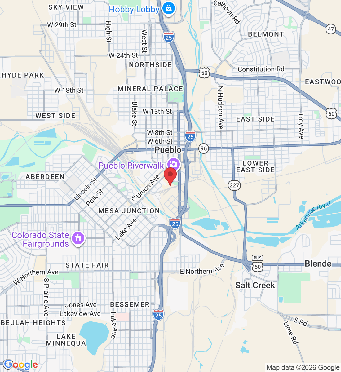 102 Oneida St, Pueblo, CO 81003, USA