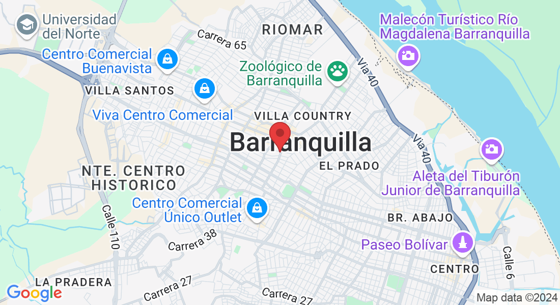 Cra. 50 #76-19, Nte. Centro Historico, Barranquilla, Atlántico, Colombia