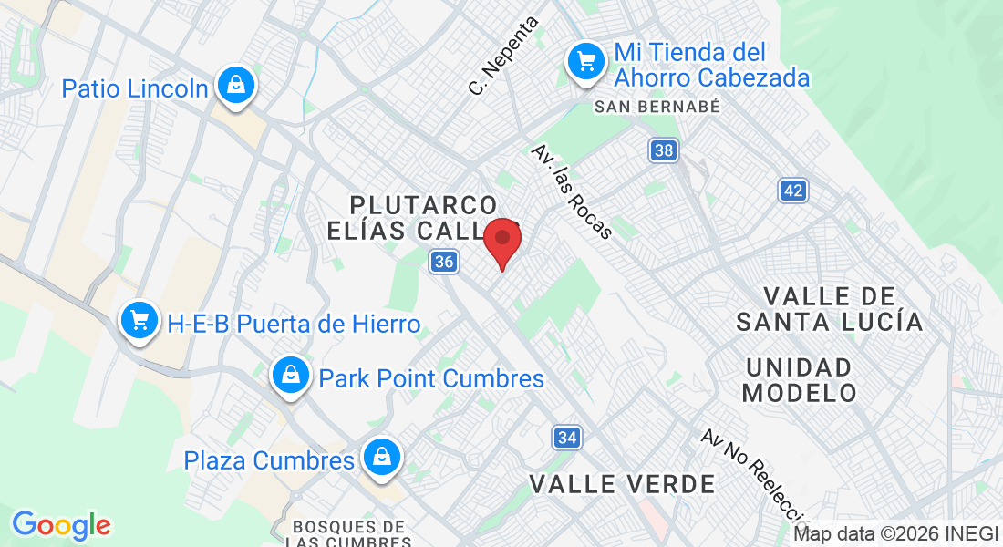 C. Celso Cepeda 5200, Plutarco Elías Calles, 64108 Monterrey, N.L., Mexico