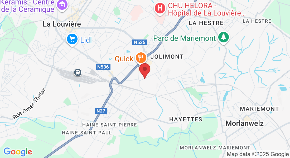 Rue de la Poterie Monseu 16, 7100 La Louvière, Belgique