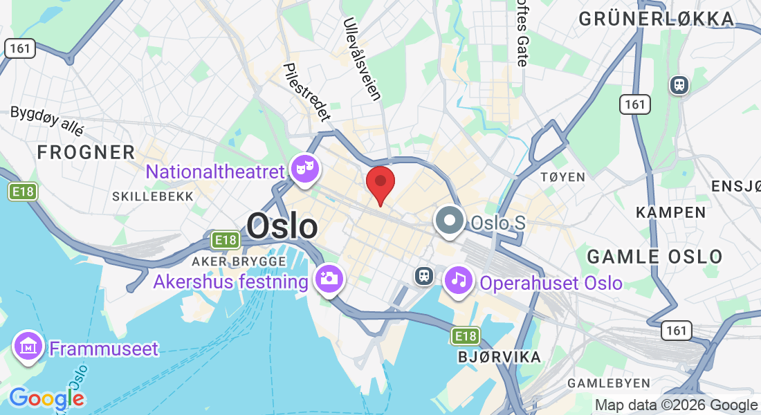 Nedre Slottsgate 25, 0157 Oslo, Norge