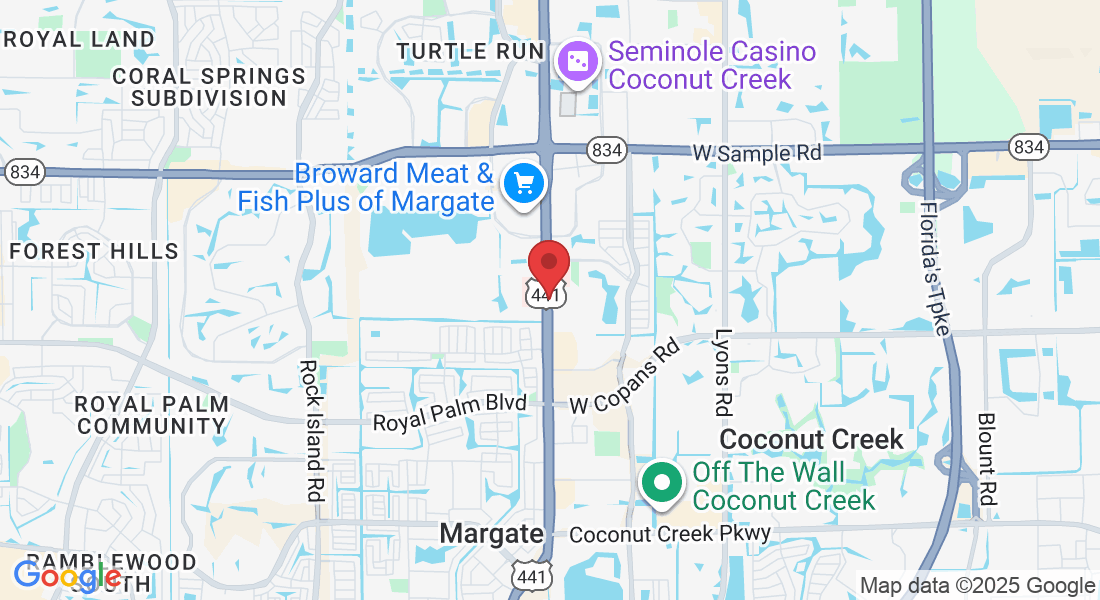 2912 N State Rd 7, Margate, FL 33063, USA