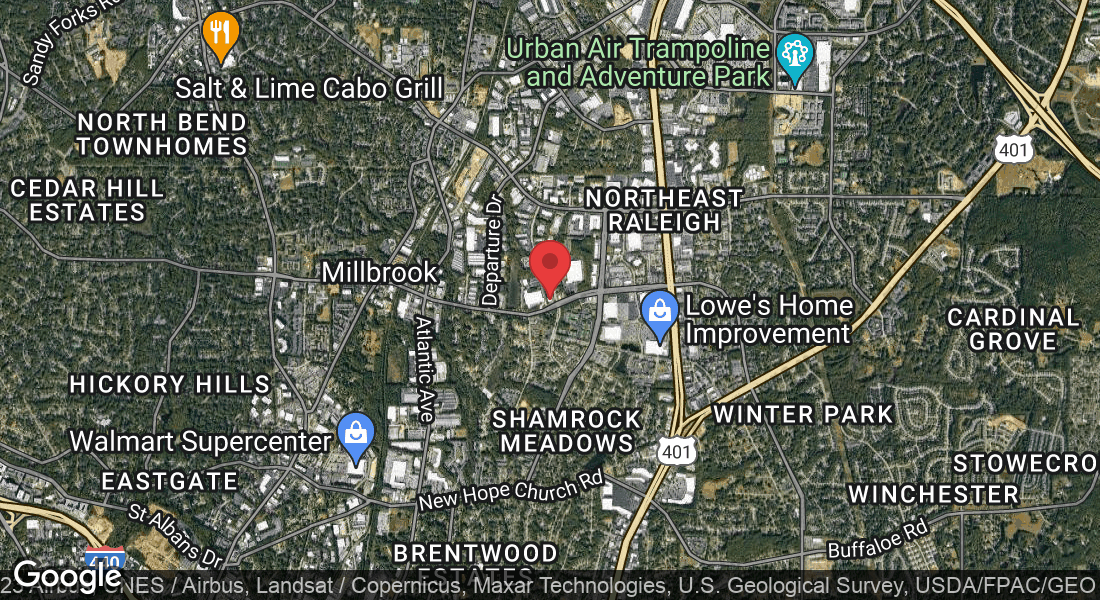 2645 E Millbrook Rd, Raleigh, NC 27616, USA