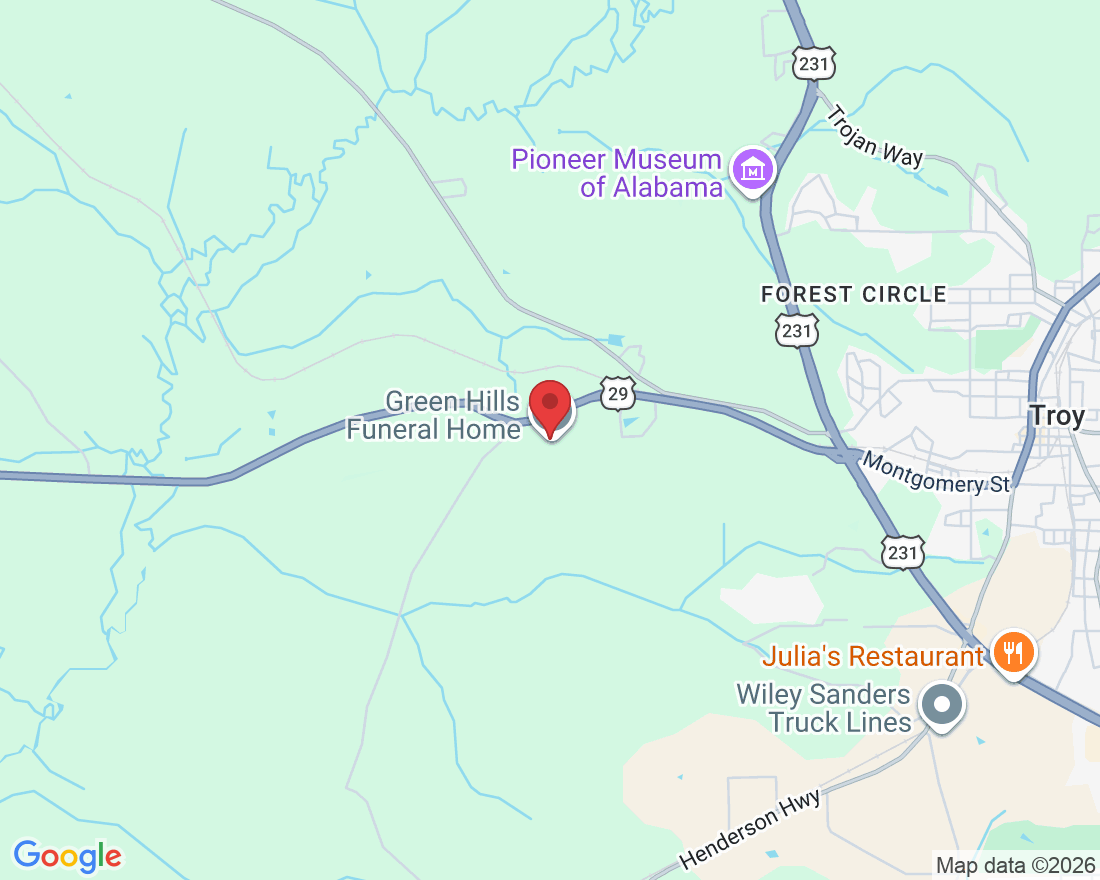 Greene Hills Memorial Cemetery, 1621 US-29, Troy, AL 36079, USA