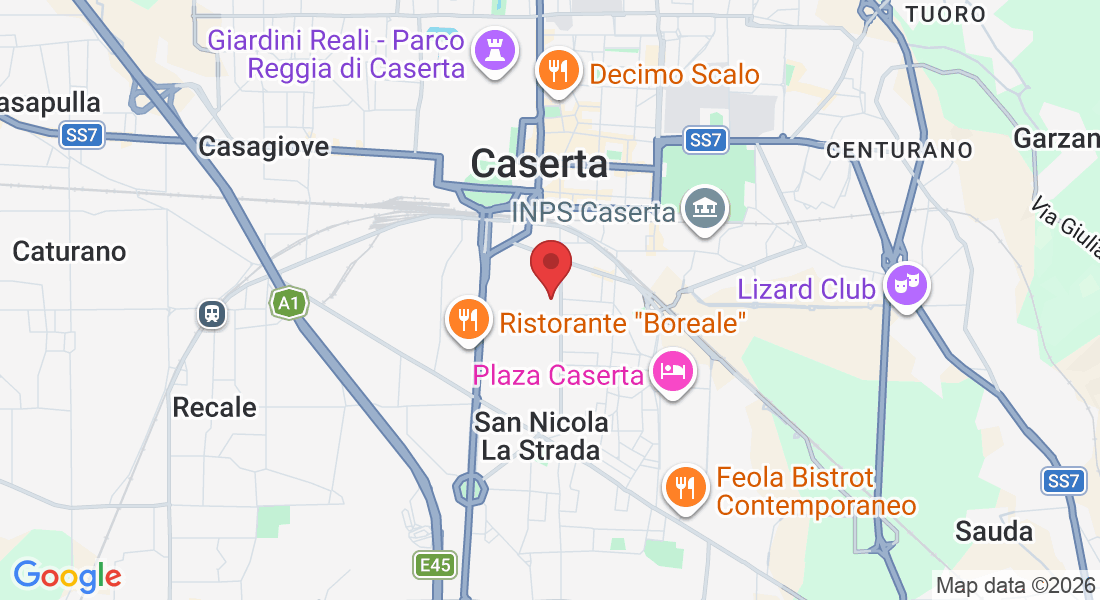 Via Clanio, 5, 81100 Caserta CE, Italia