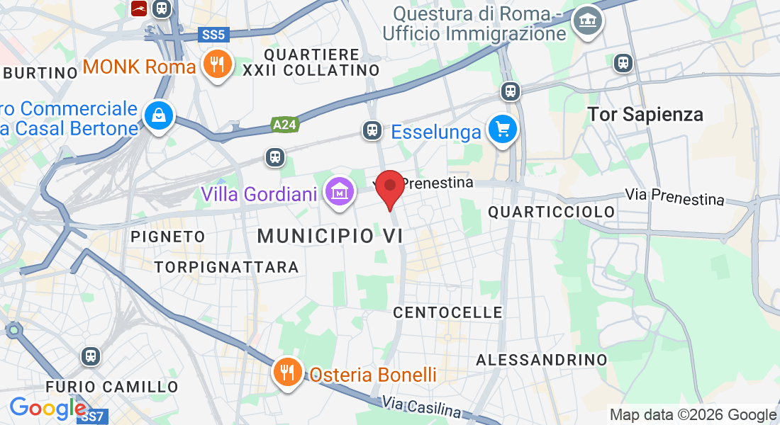 Via Tor de' Schiavi, 331, 00171 Roma RM, Italia