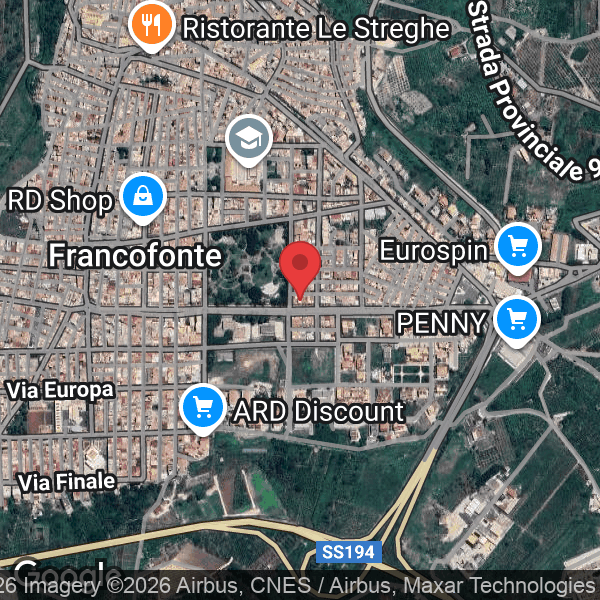 Via Onorevole Sebastiano Franco, 67, 96015 Francofonte SR, Italia