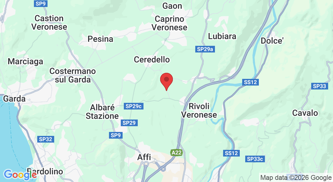 Via Cristane, 12, 37010 Rivoli Veronese VR, Italia