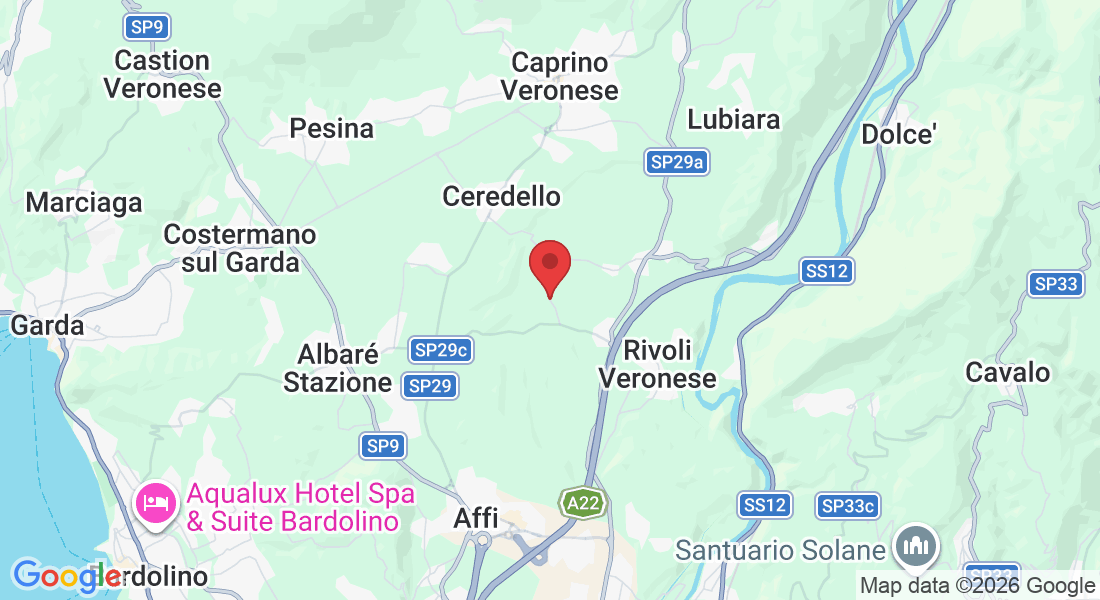 Via Cristane, 12, 37010 Rivoli Veronese VR, Italia