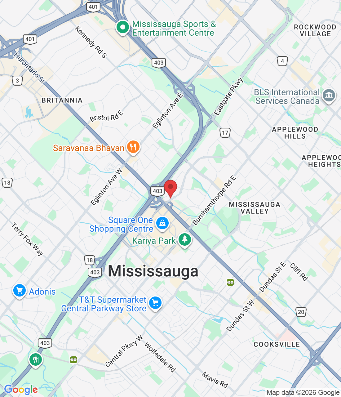 4320 Sherwoodtowne Blvd, Mississauga, ON L4Z 1Y5, Canada