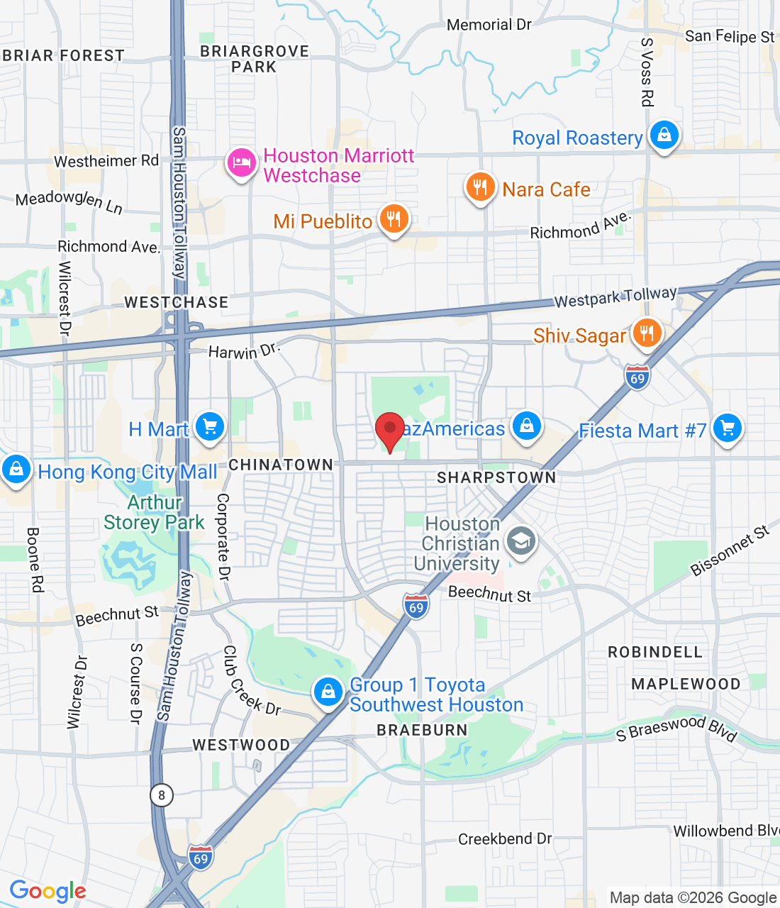 8282 Bellaire Blvd, Houston, TX 77036, USA