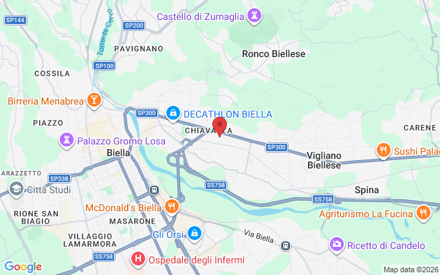Via Milano, 82/int 4, 13900 Biella BI, Italia