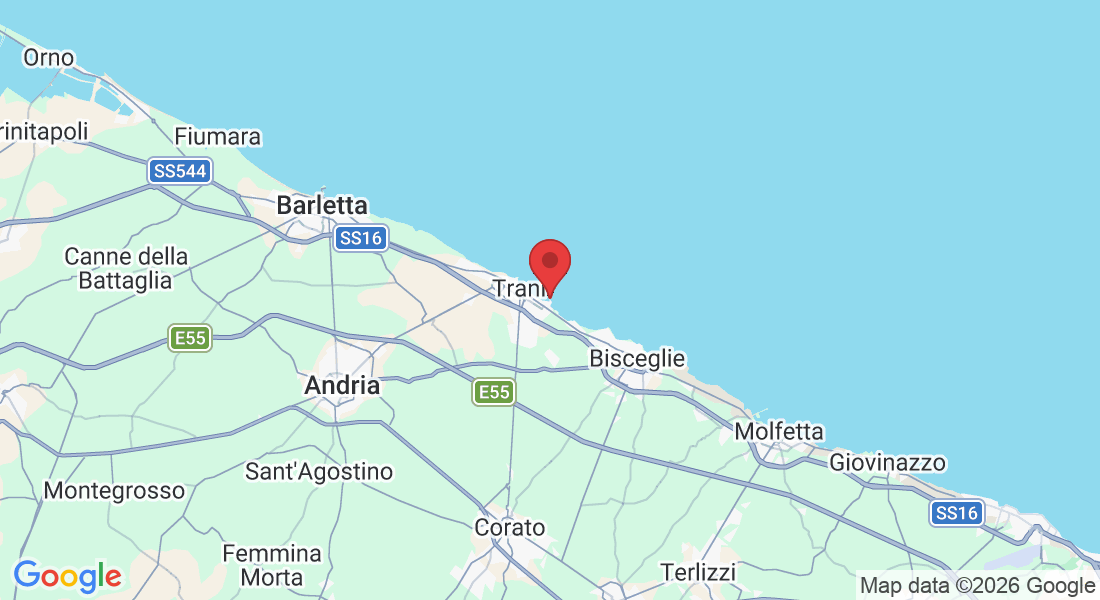 Piazzale S. Maria di Colonna, 4, 76125 Trani BT, Italia