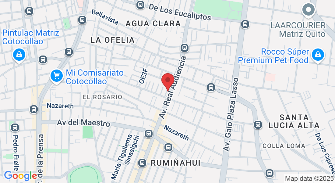 Av. Real Audiencia N63-149, Quito 170144, Ecuador