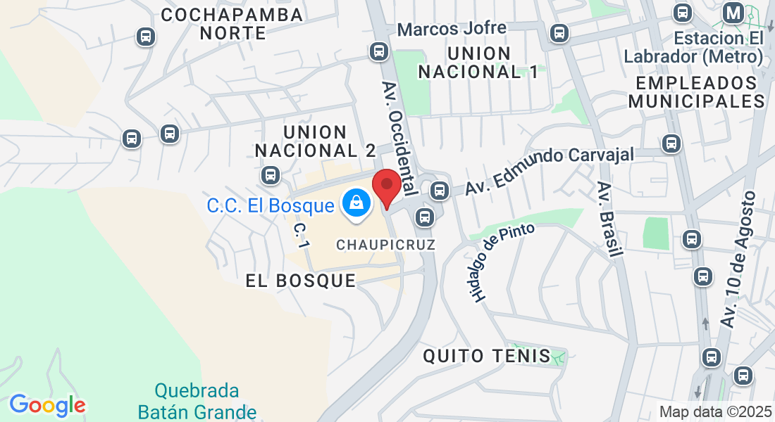 Alonso De Torres & Av. Edmundo Carvajal, 170132 Quito, Ecuador