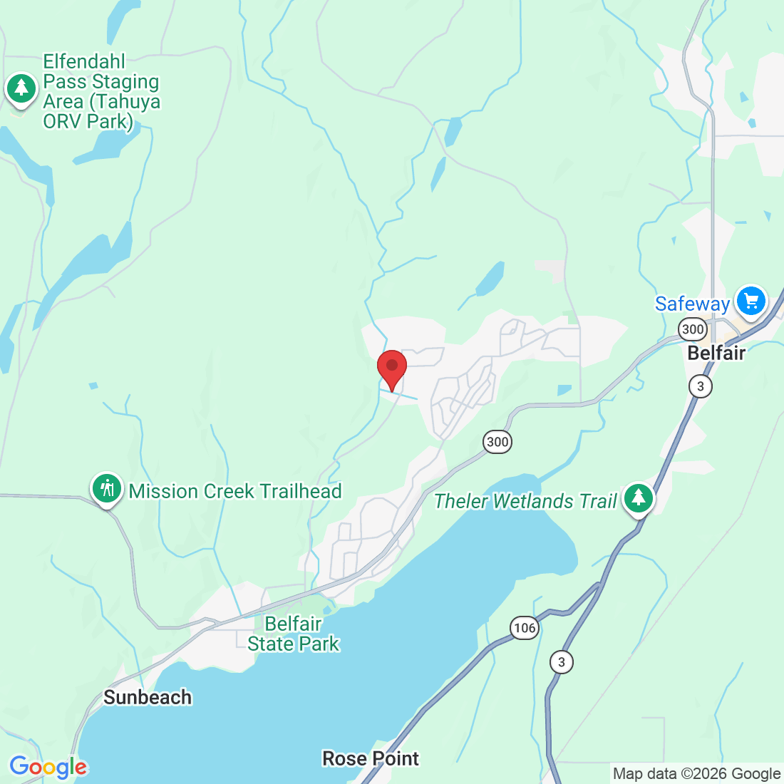 1173 NE Mission Creek Rd, Belfair, WA 98528, USA