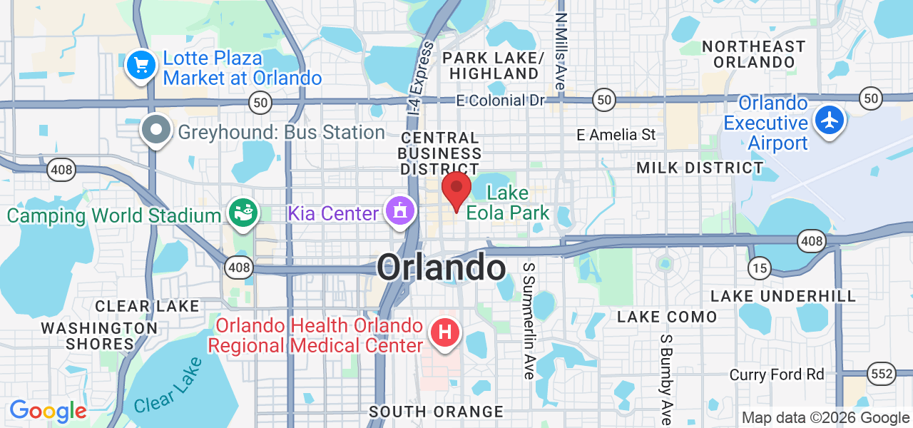 100 E Pine St suite 110, Orlando, FL 32801, USA