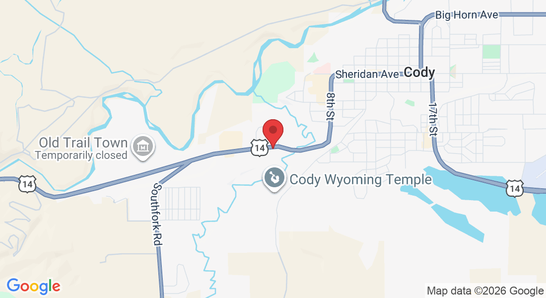 544 Yellowstone Ave, Cody, WY 82414, USA