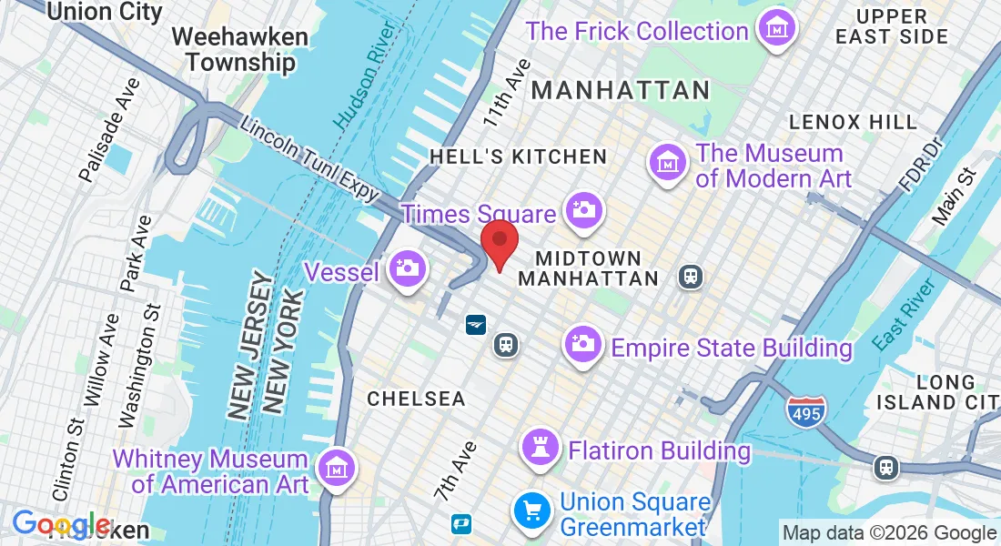 330 W 38th St, New York, NY 10018, USA