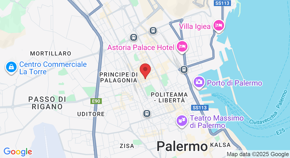 Via Emanuele Notarbartolo, 23, 90141 Palermo PA, Italy