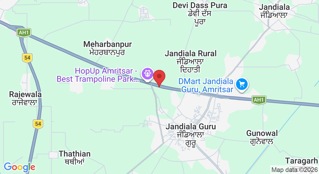 Shop No 10, Walk-in Square, Grand Trunk Rd, opposite Haveli, Jandiala Guru, Jandiala Rural, Punjab 143115, India