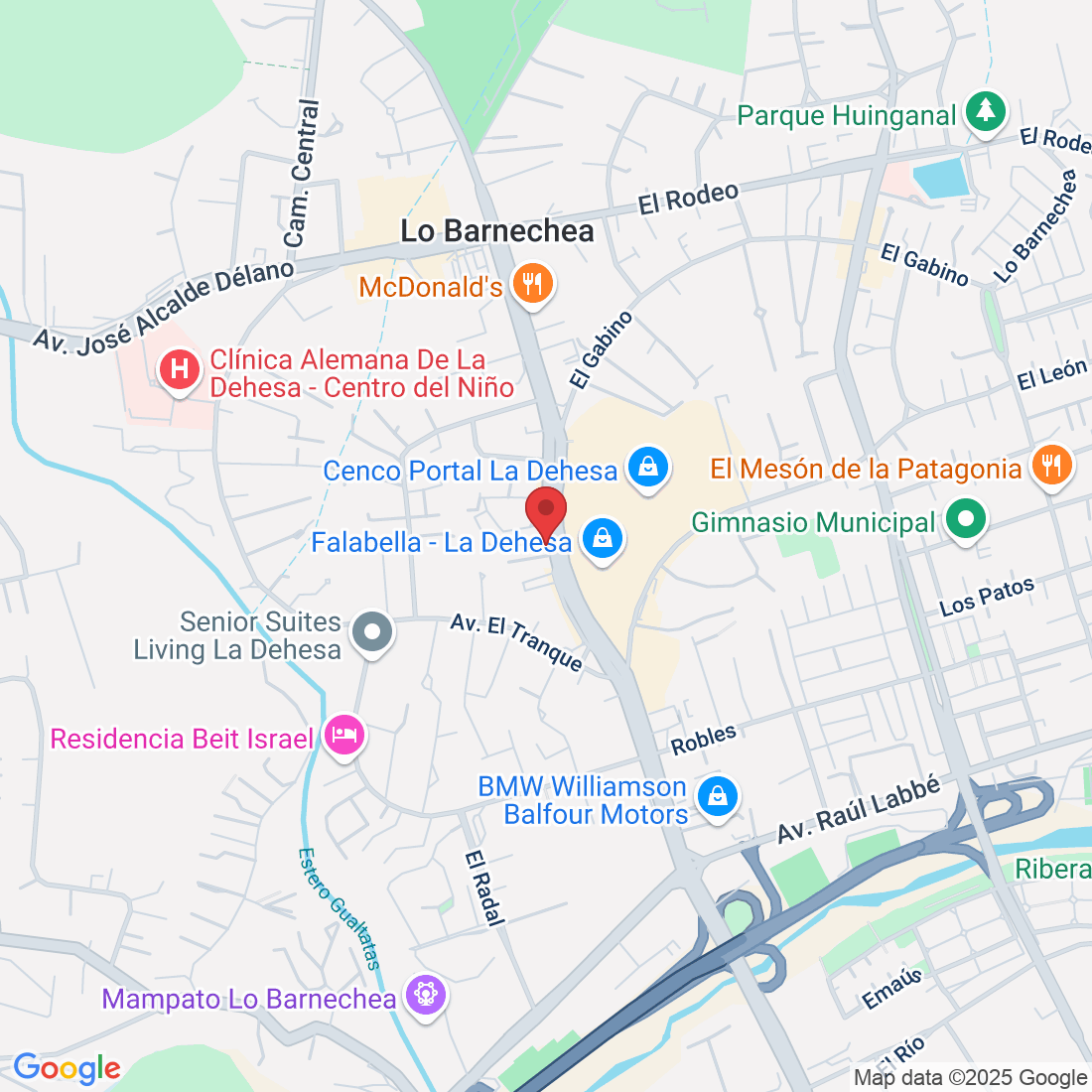 Av. La Dehesa 1500, Santiago, Lo Barnechea, Región Metropolitana, Chile