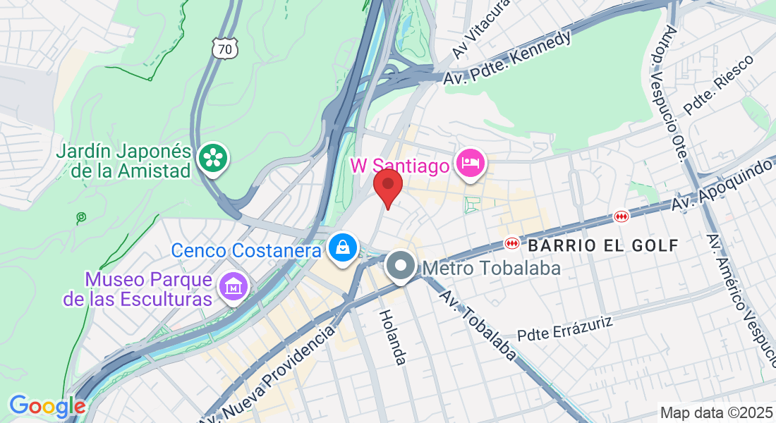 Av Vitacura 2771, 7550134 Las Condes, Región Metropolitana, Chile