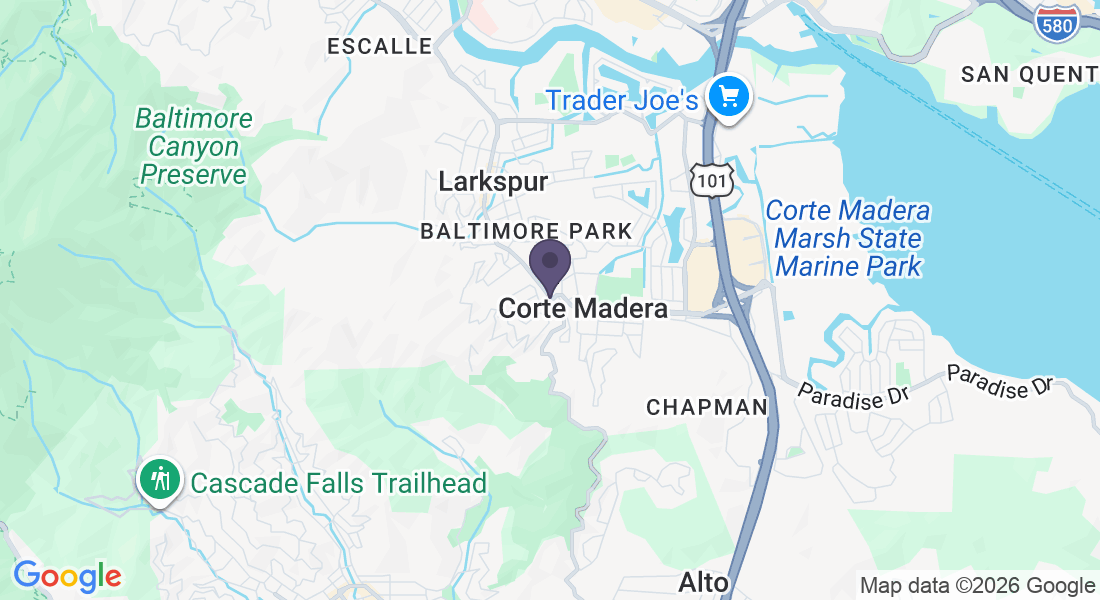 123 Corte Madera Ave, Corte Madera, CA 94925, USA