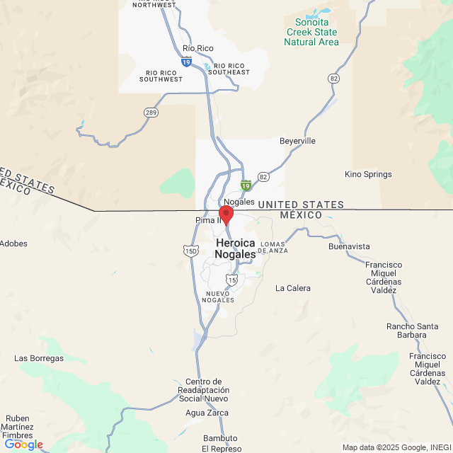 C. Latinos #123, Fundó Legal, Centro, 84000 Heroica Nogales, Son., México