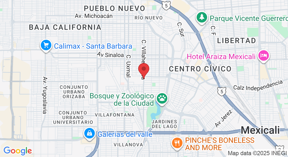 Calle Villahermosa & Tlaxcala, Guajardo, 21050 Mexicali, B.C., México