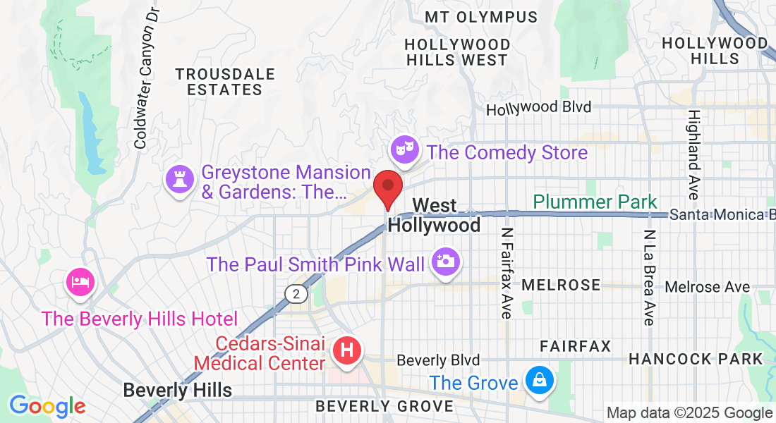 1106 N La Cienega Blvd Suite 206, West Hollywood, CA 90069, USA