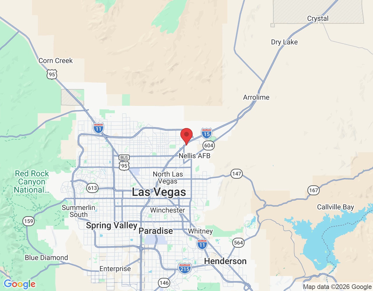 4540 E Hammer Ln, Las Vegas, NV 89115, USA