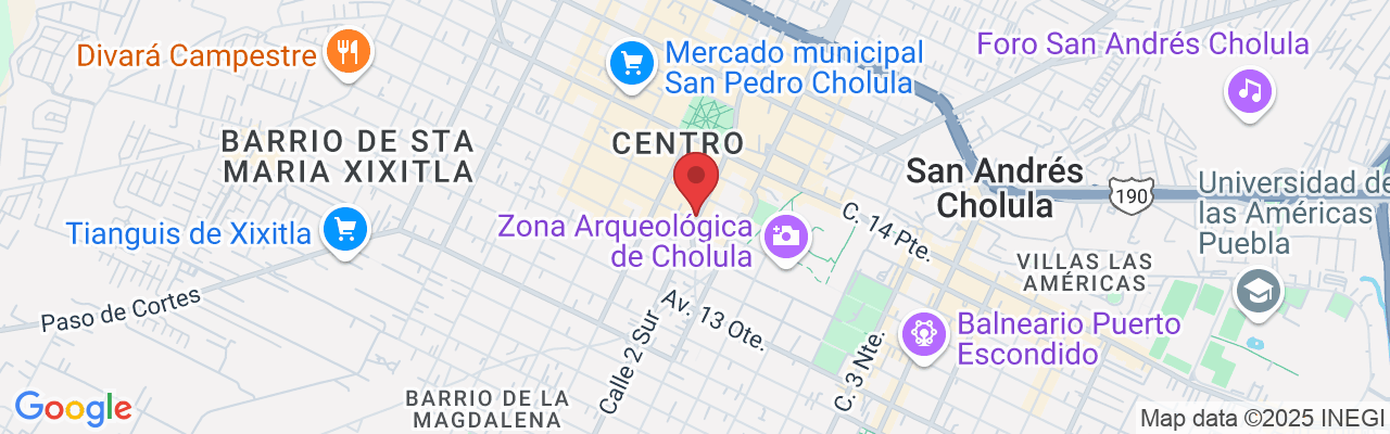 Calle 2 Sur 515, Centro, 72760 Centro, Pue., México