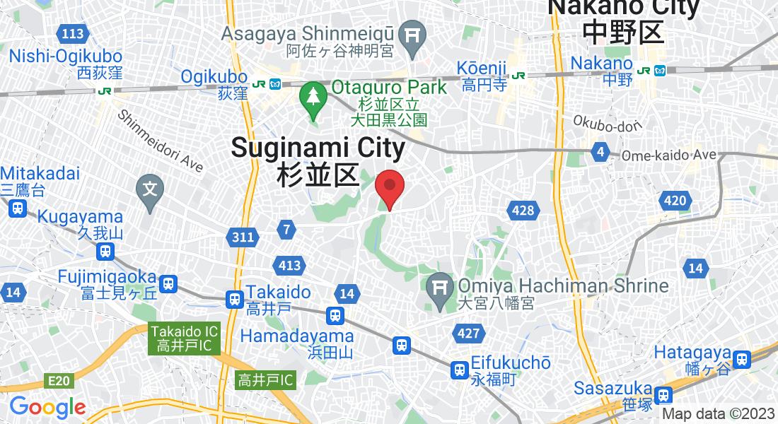 3 Chome-16 Naritahigashi, Suginami City, Tokyo 166-0015, Japan