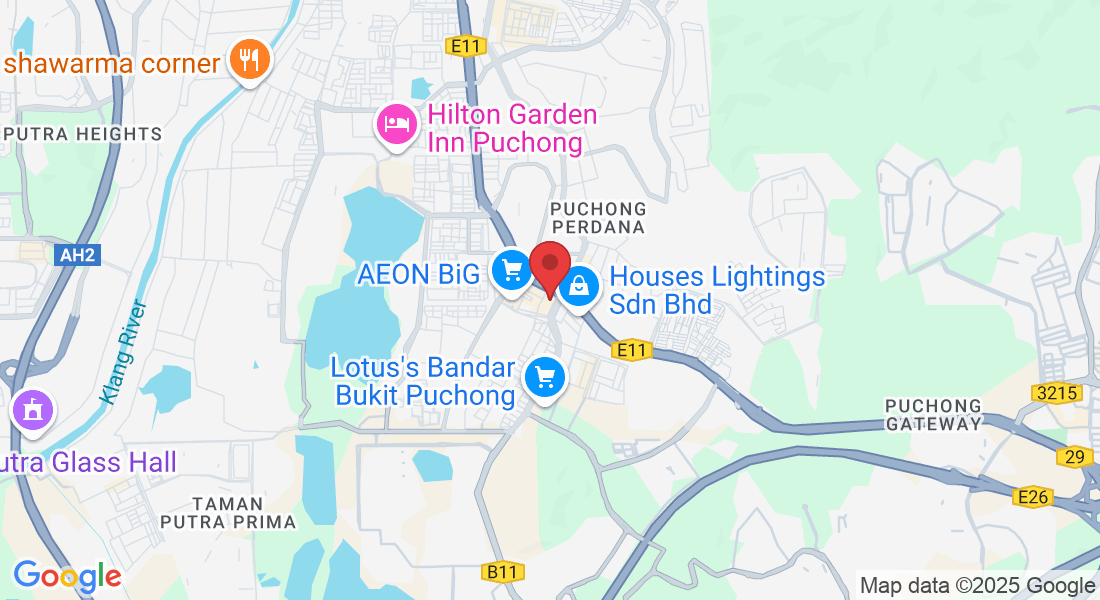 B-G-2, Block B, Dataran Puchong, Jalan PU 7/1a, Taman Puchong Utama, 47140 Puchong, Selangor, Malaysia