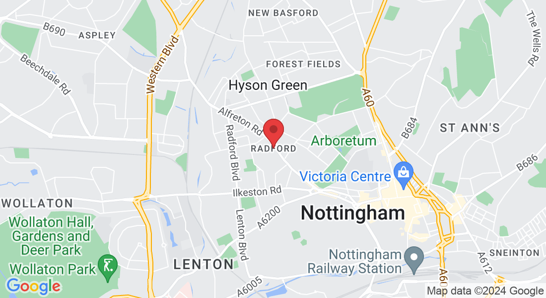 Radford, Nottingham NG7, UK