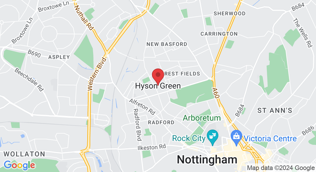 Hyson Green, Nottingham NG7 5FP, UK
