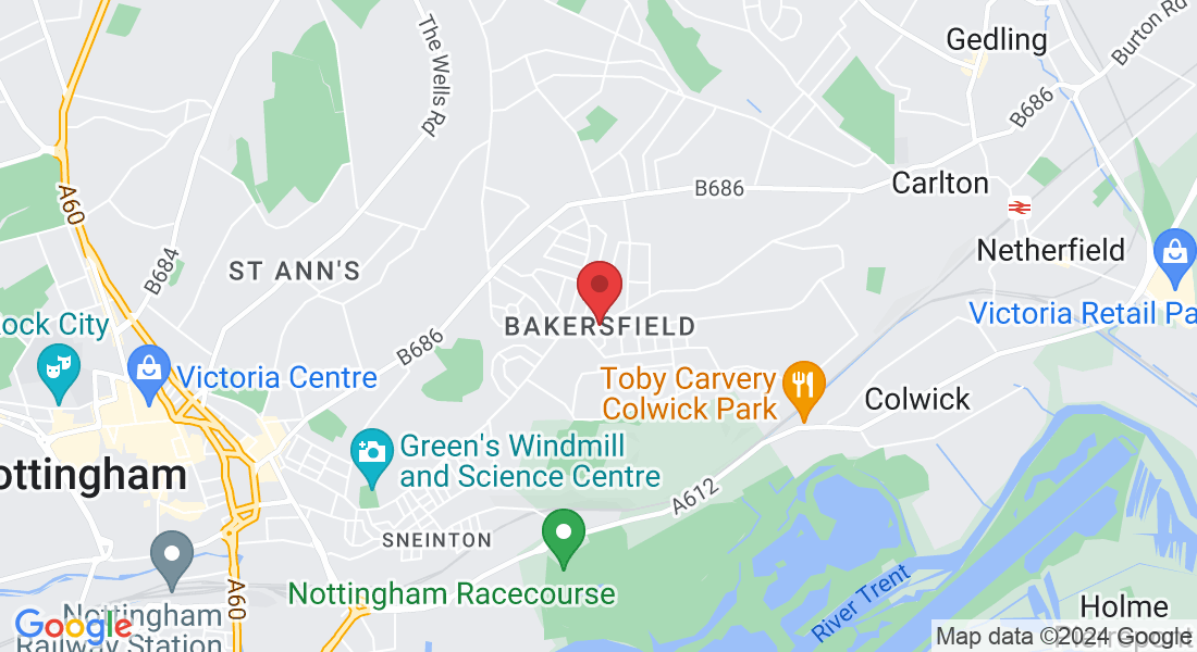 Bakersfield, Nottingham NG3, UK