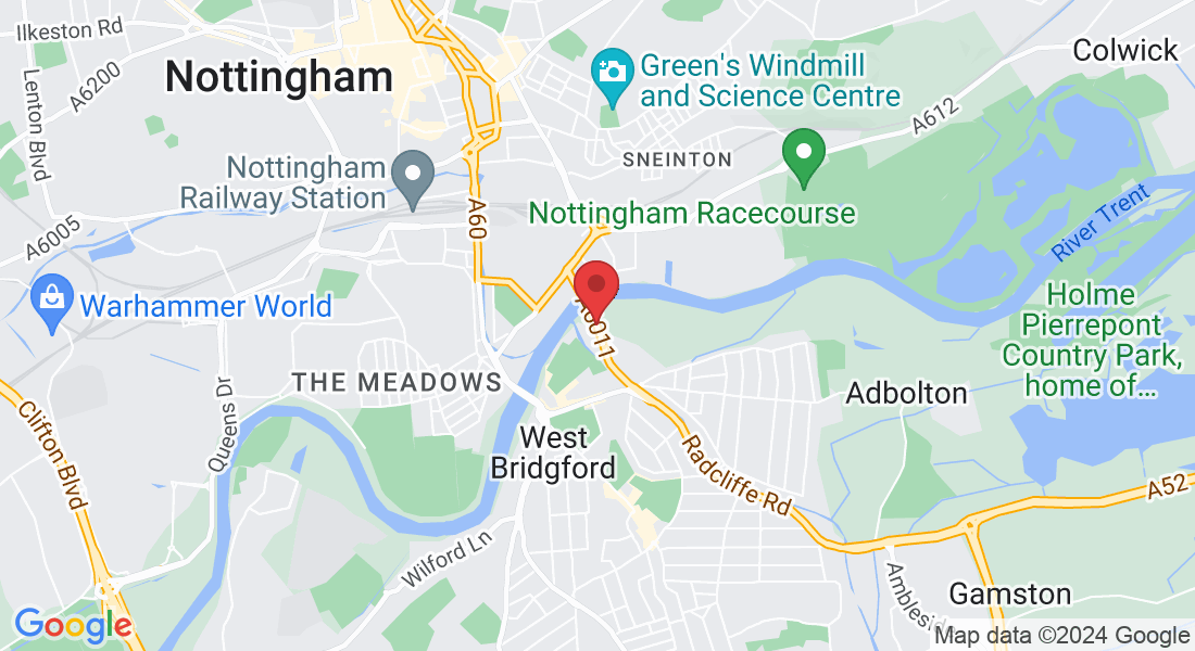 Lady Bay Bridge, West Bridgford, Nottingham NG2, UK