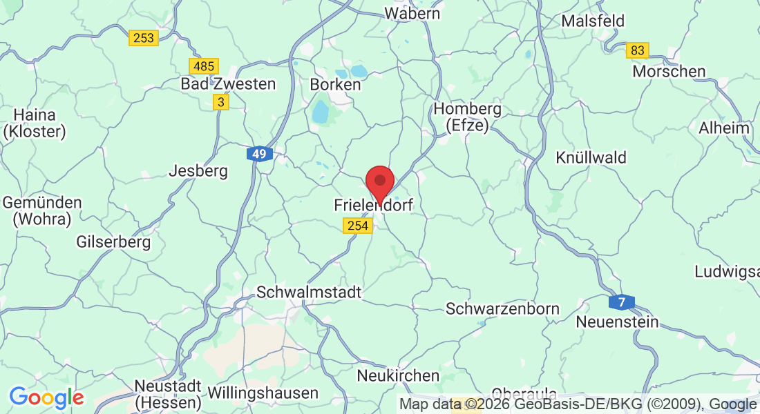 Witze 1, 34621 Frielendorf, Deutschland