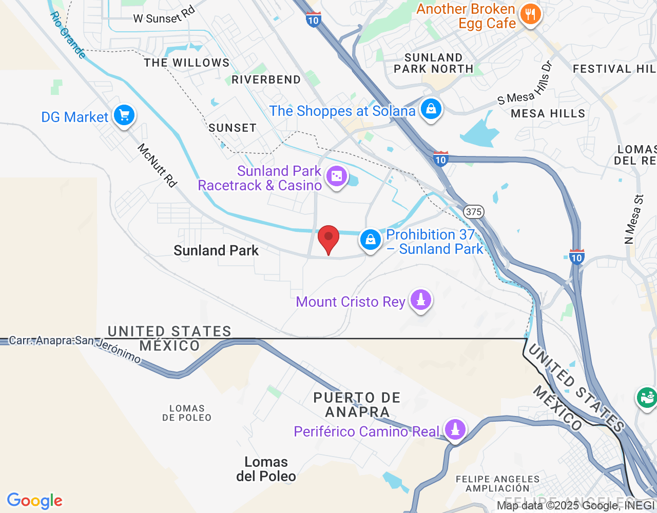 1290 McNutt Rd suite c, Sunland Park, NM 88063, USA