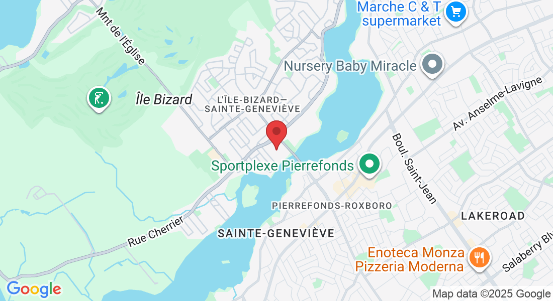 17 Rue Paiement, L'Île-Bizard-Sainte-Geneviève, QC H9C 1R6, Canada