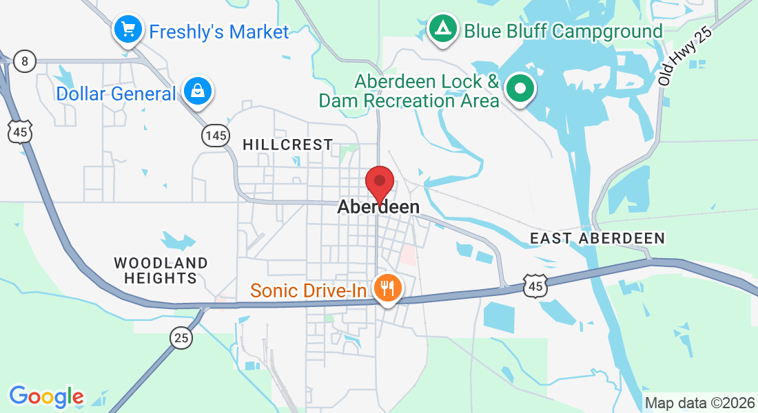 119 MS-145, Aberdeen, MS 39730, USA