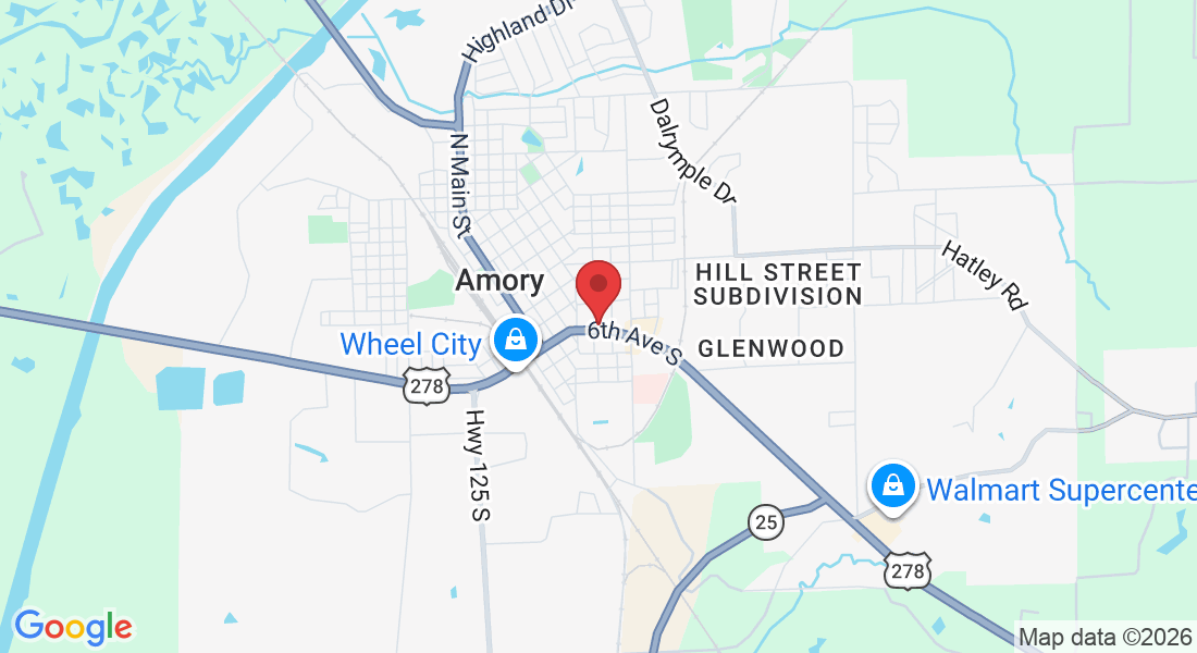 701 US-278, Amory, MS 38821, USA