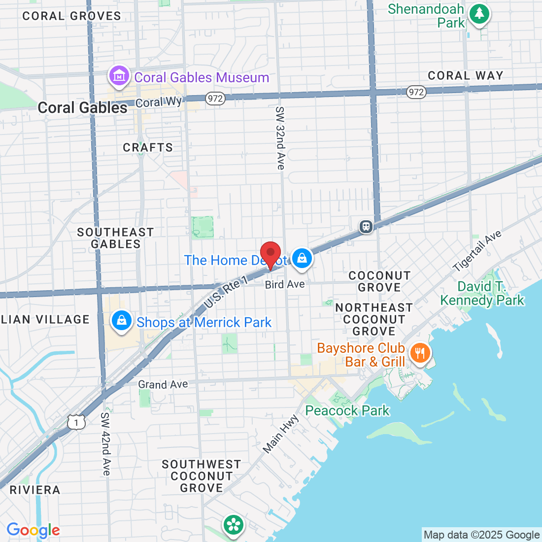 3250 S Dixie Hwy, Miami, FL 33133, USA