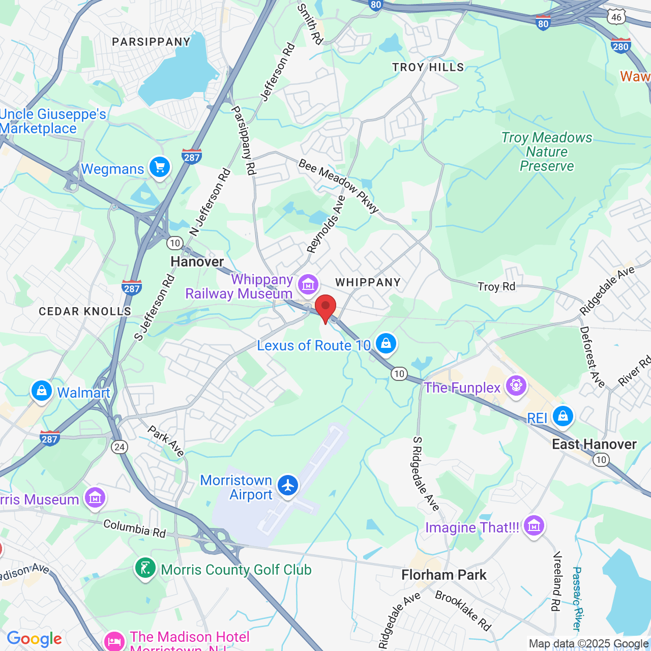 9 Whippany Rd, Whippany, NJ 07981, USA